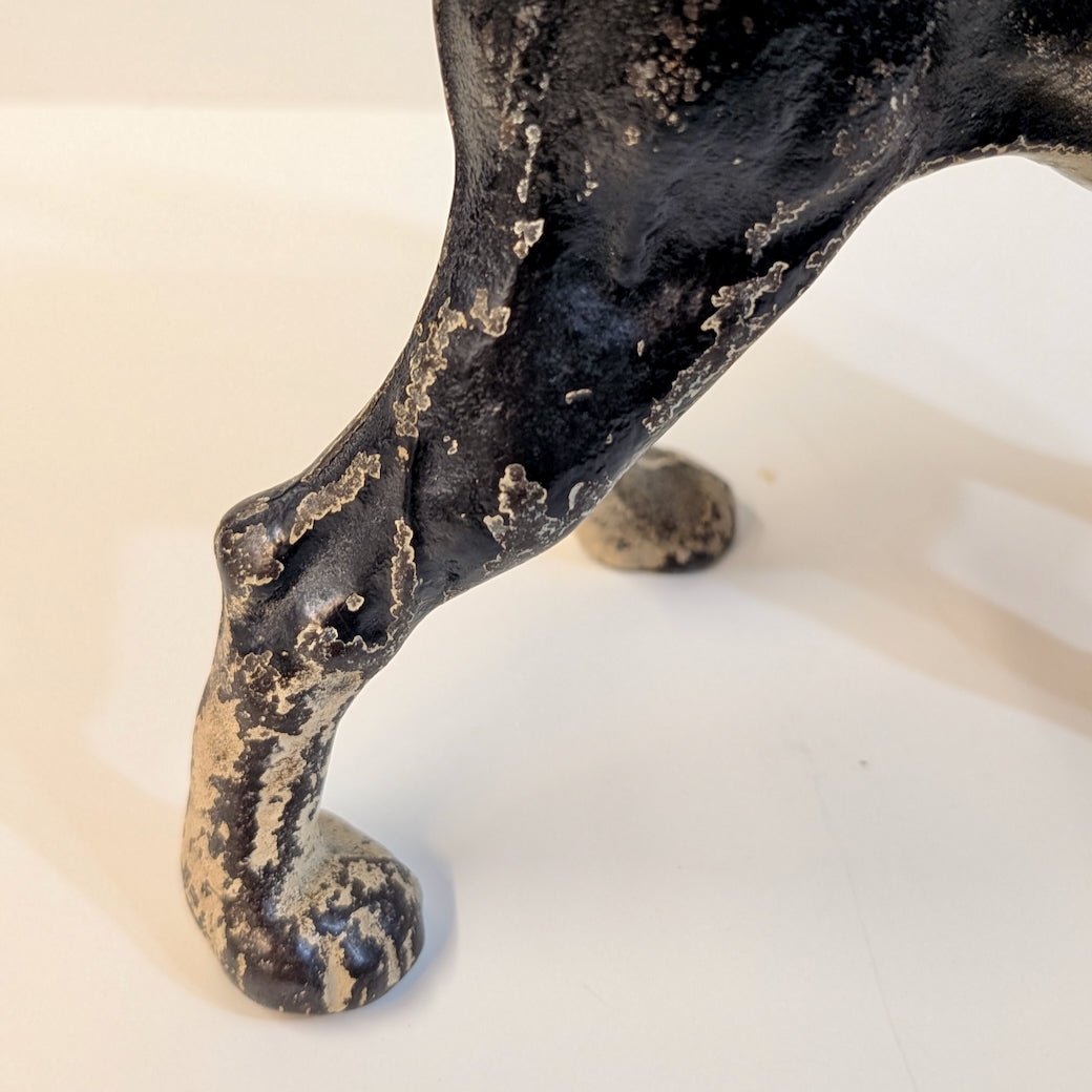 Vintage Hubley Cast Iron Boston Terrier Door Stop - Marmalade Mercantile