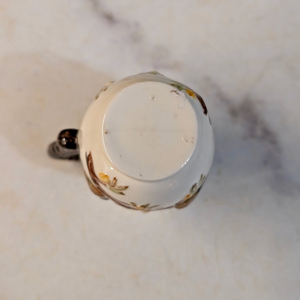 Vintage Miniature Embossed Bird Creamer - Marmalade Mercantile