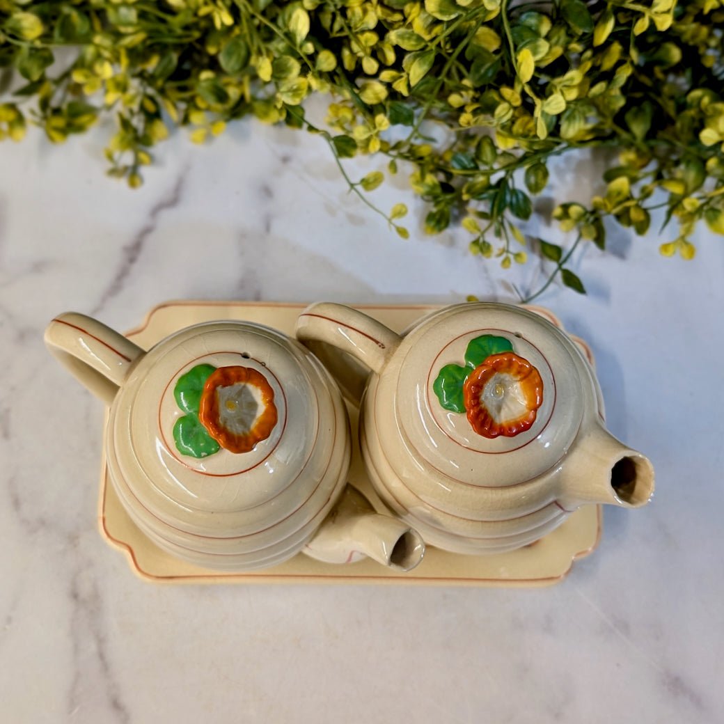 Vintage Moriyama Coffee/Tea Server with Tray - Marmalade Mercantile