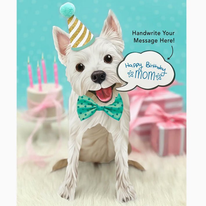 Westie Pop Up Greeting Card - Marmalade Mercantile