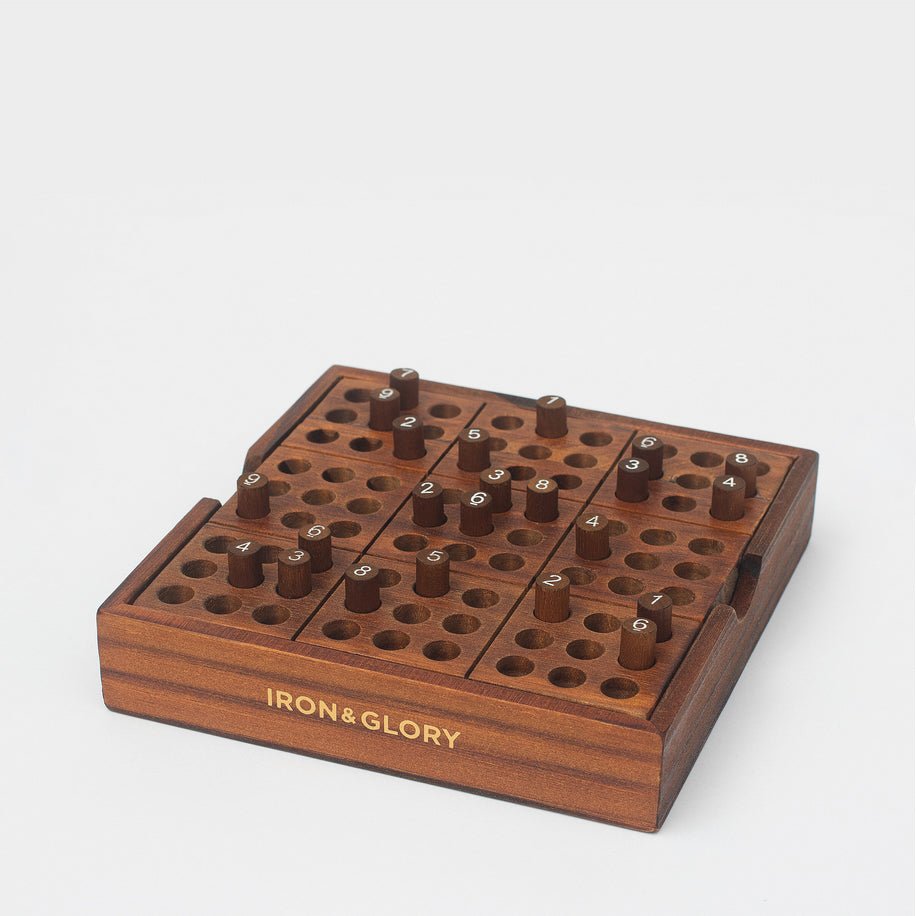 Wooden Sudoko Travel Puzzle Game - Marmalade Mercantile