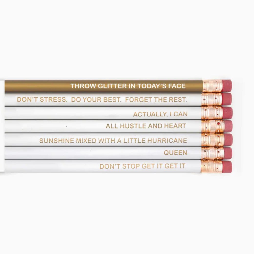 You Got This Set of Seven Sharpened Pencils - Marmalade Mercantile