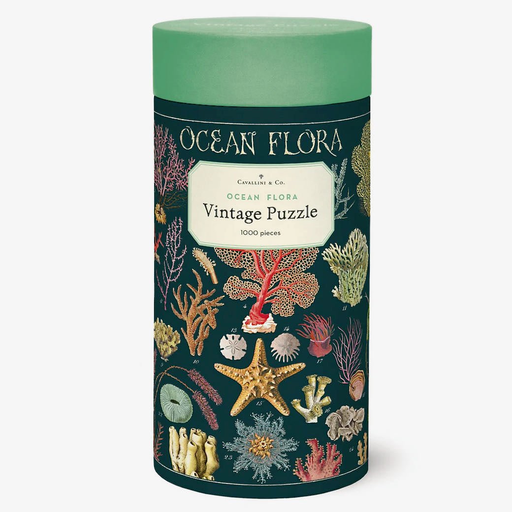 1000-Piece Jigsaw Puzzle Ocean Flora - Marmalade Mercantile