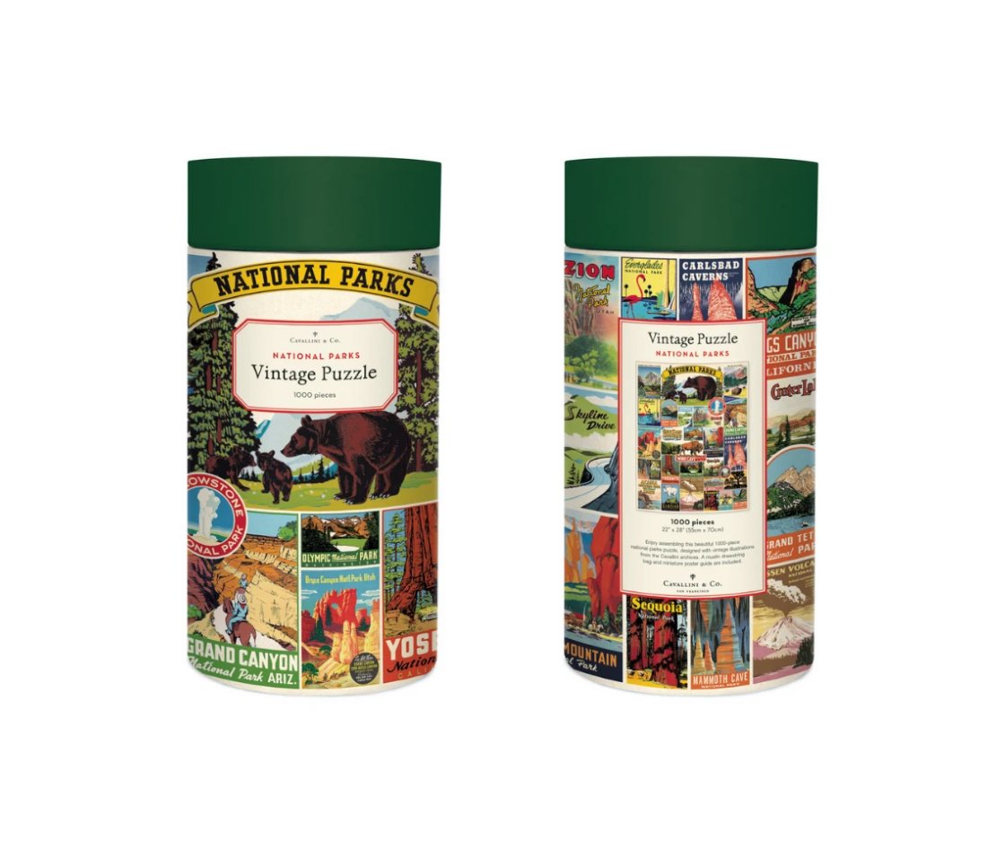 1000 Piece National Parks Jigsaw Puzzle - Marmalade Mercantile