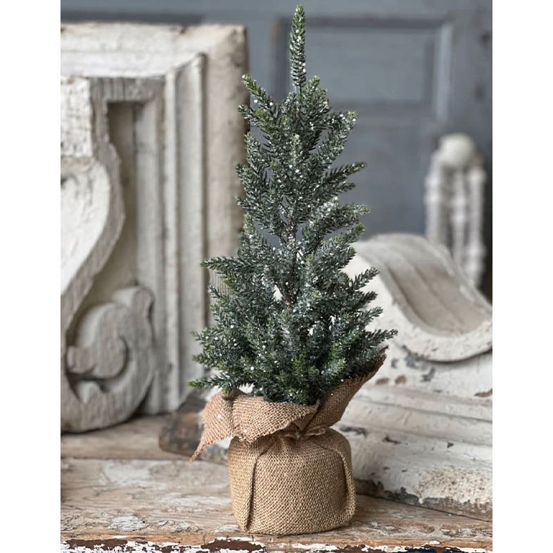 17” Glitter Glee Tabletop Pine Tree - Marmalade Mercantile