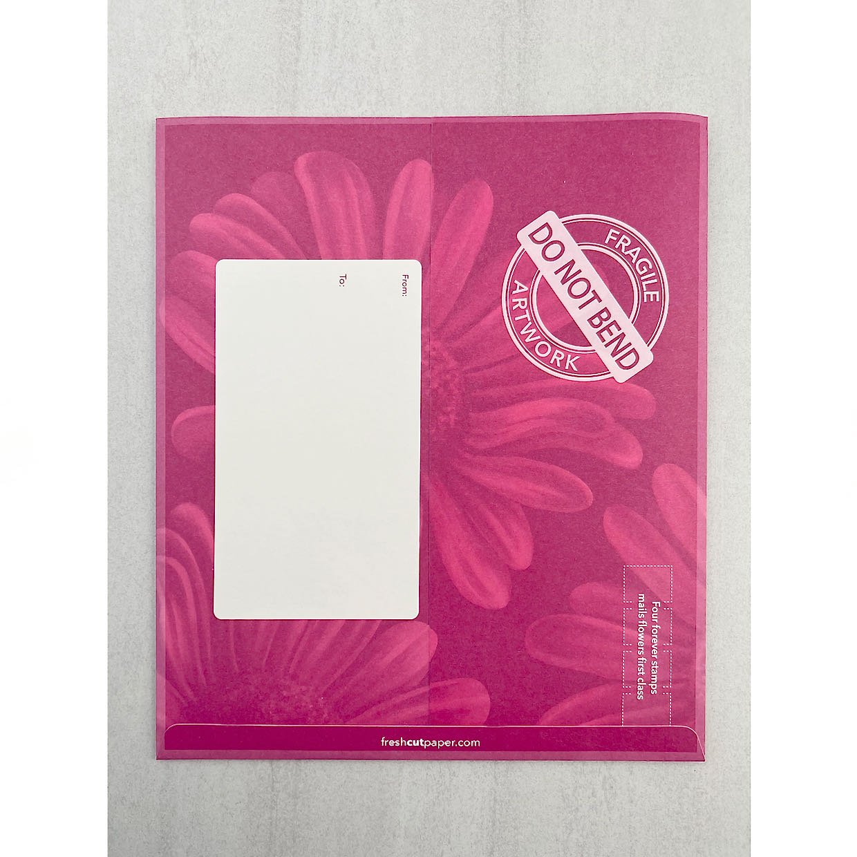 3D Life-Sized Paper Bluebonnets Bouquet Pop Up Greeting Card - Marmalade Mercantile