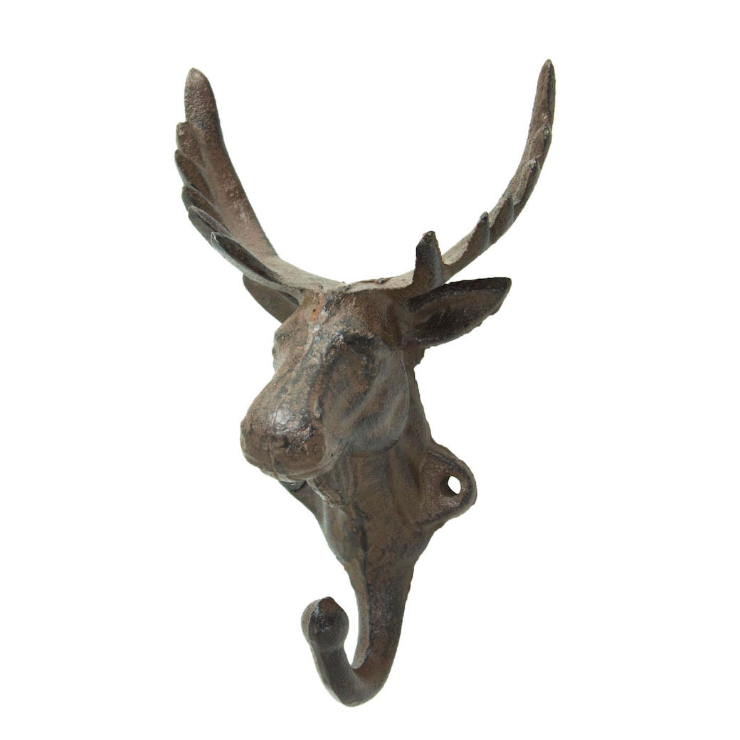 Cast Iron Moose Hook