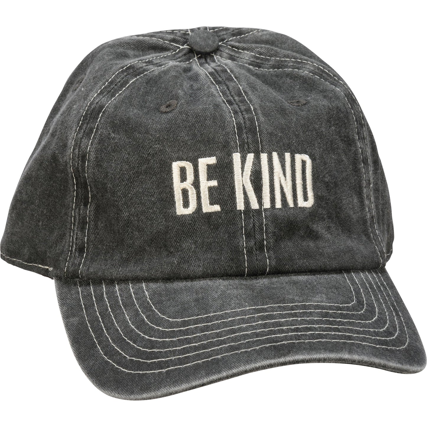 Be Kind Adjustable Cotton Ball Cap - Marmalade Mercantile