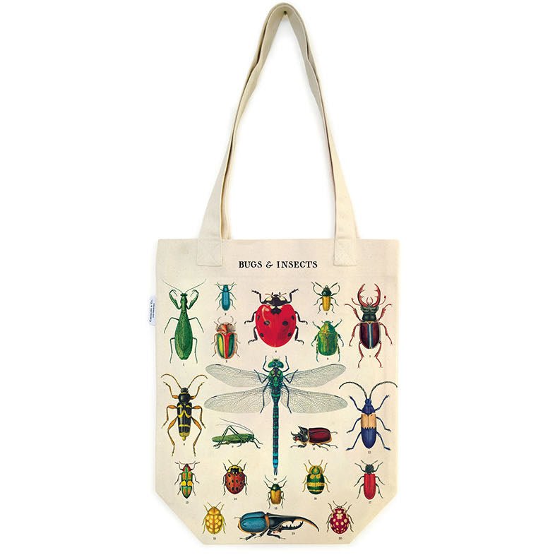 Bugs & Insects 100% Cotton Tote Bag - Marmalade Mercantile
