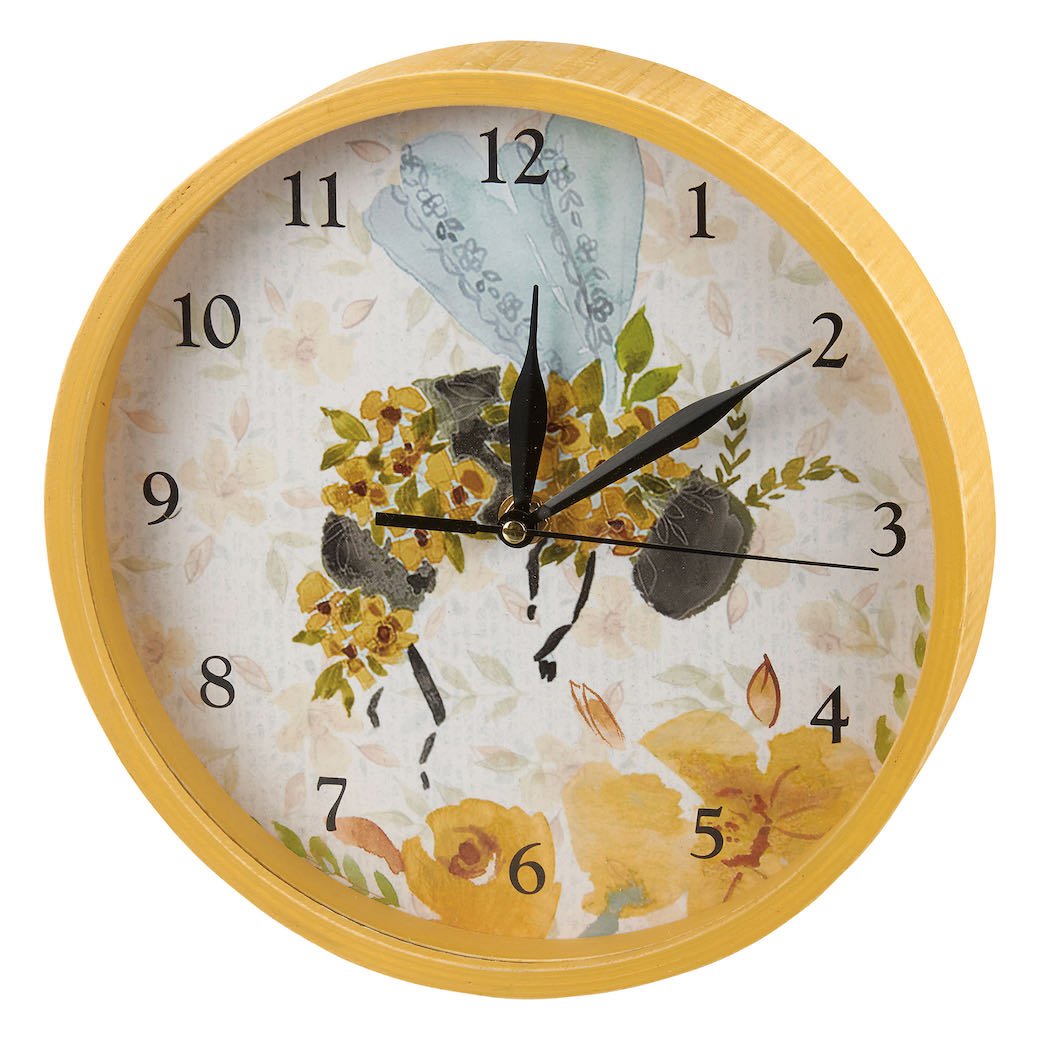 Charming Bee Wall Clock - Marmalade Mercantile