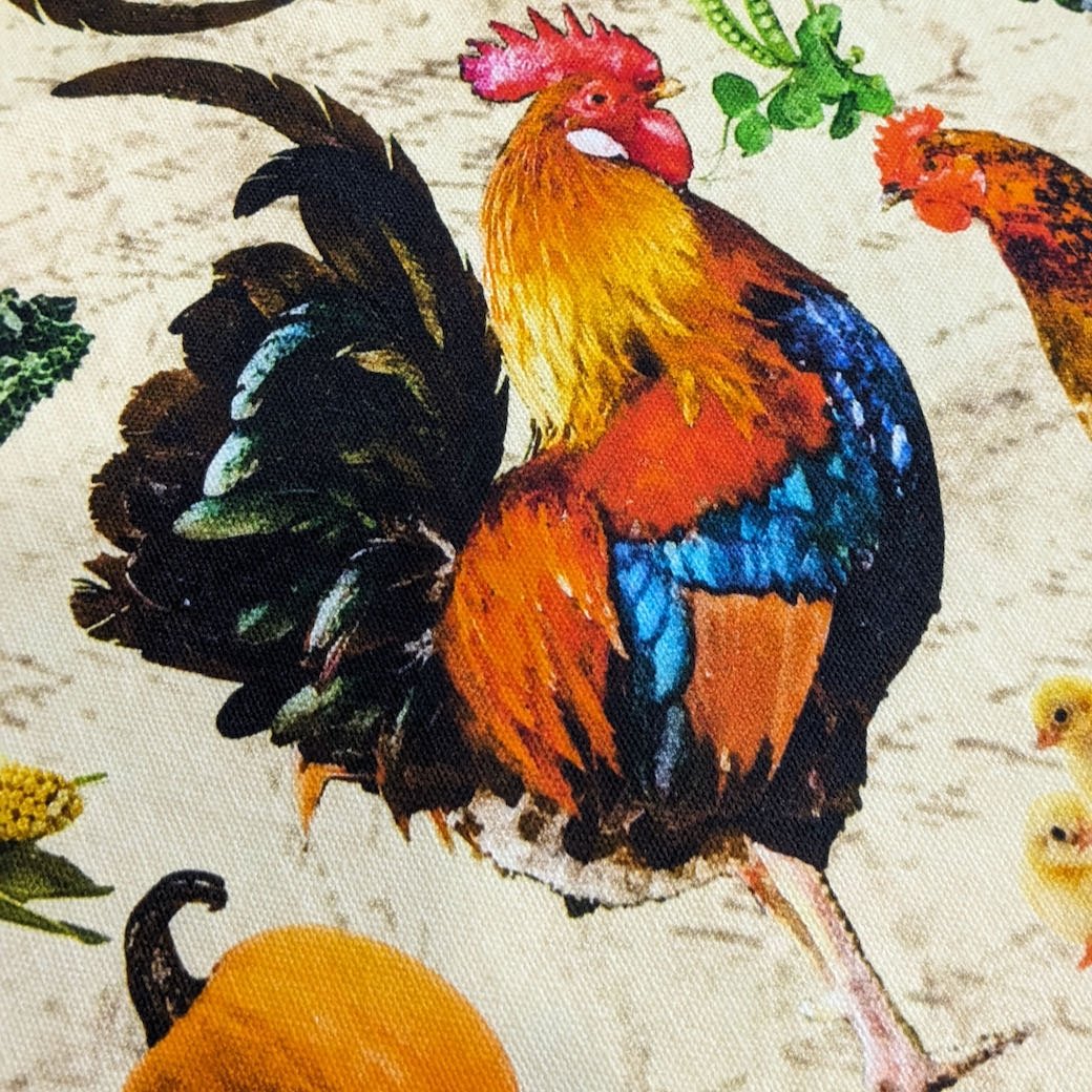 Farm Market 100% Cotton Canvas Table Runner - Marmalade Mercantile