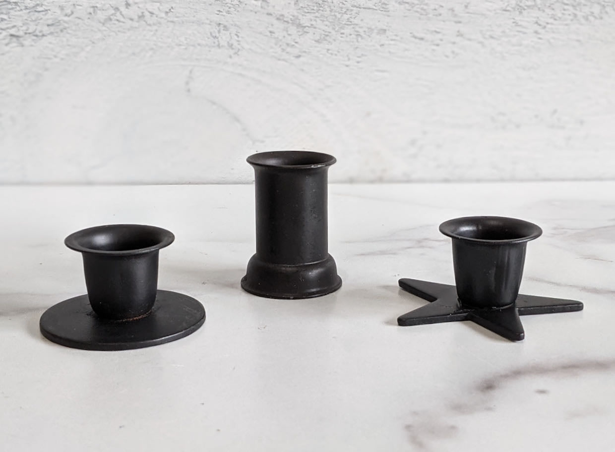 Farmhouse Single Taper Holder - Choice of Styles - Marmalade Mercantile