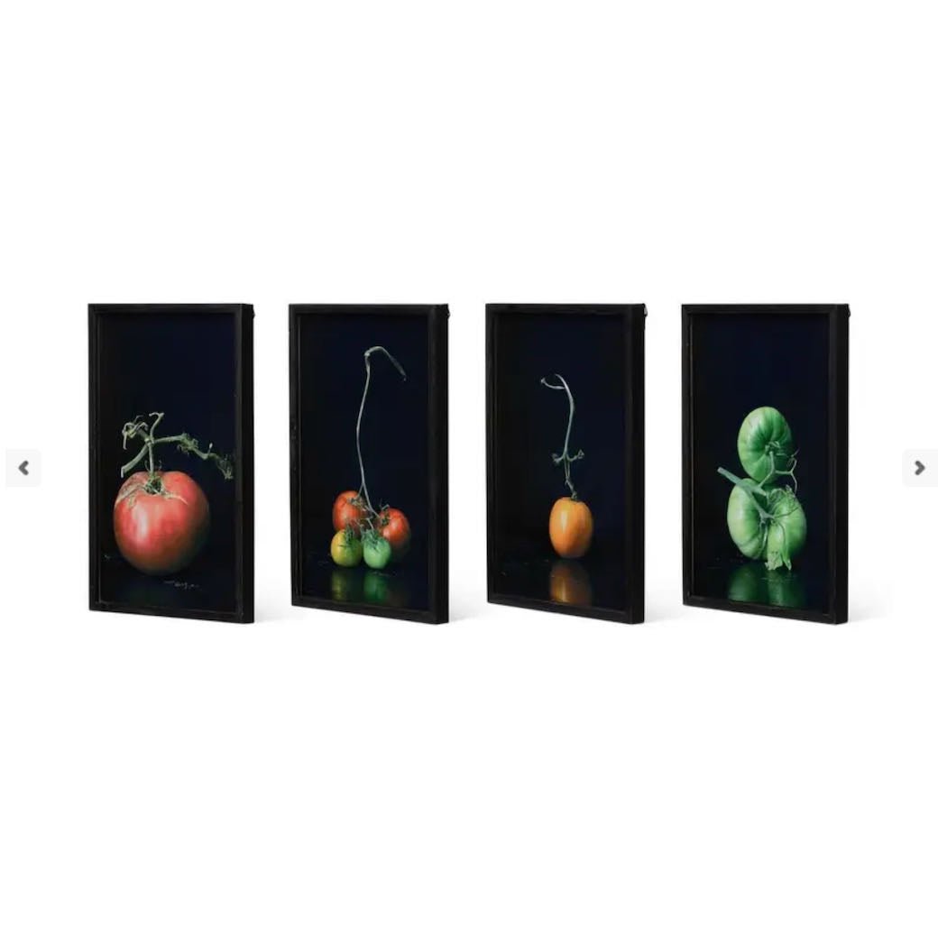 Framed Garden Variety Tomato Photo Prints CHOICE of Styles - Marmalade Mercantile