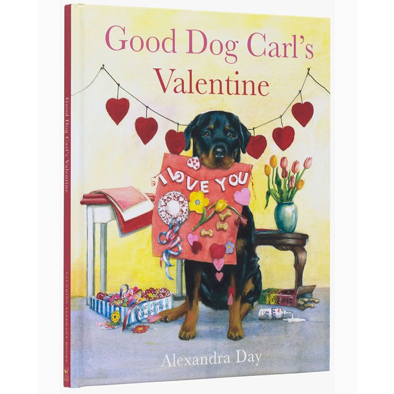 Good Dog Carl Helps Make a Valentine Children's Book - Marmalade Mercantile