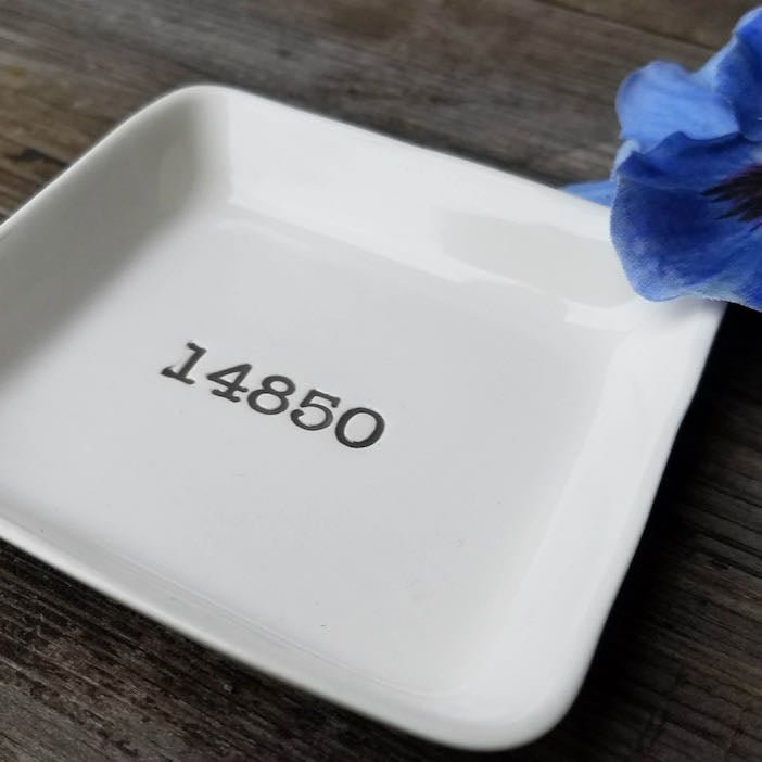 Handmade Fine Porcelain Trinket Dish 14850 3" - Marmalade Mercantile