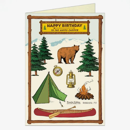 Happy Camper Birthday Card - Marmalade Mercantile
