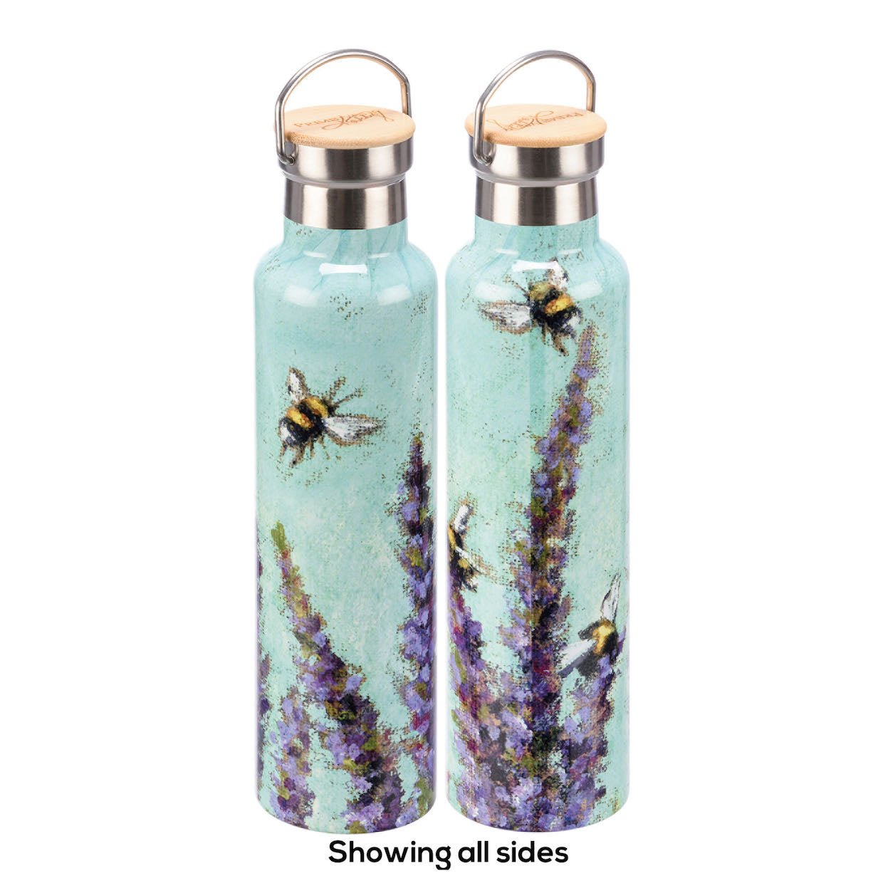 Lavender & Honeybees 25oz Insulated Stainless Steel Water Bottle - Marmalade Mercantile