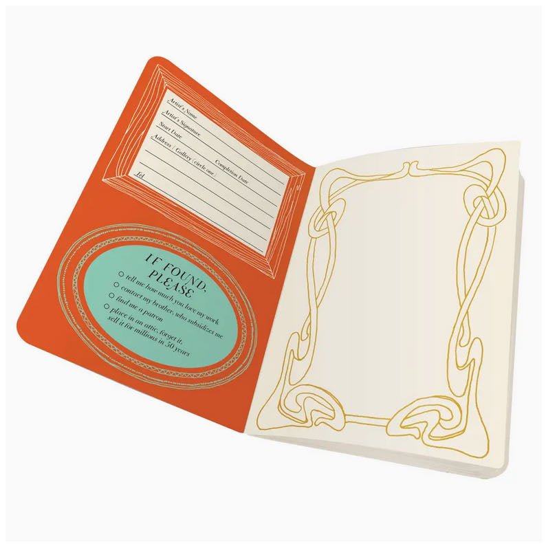 Mini Masterpieces Pocket Sized Inspiration Sketchbook - Marmalade Mercantile