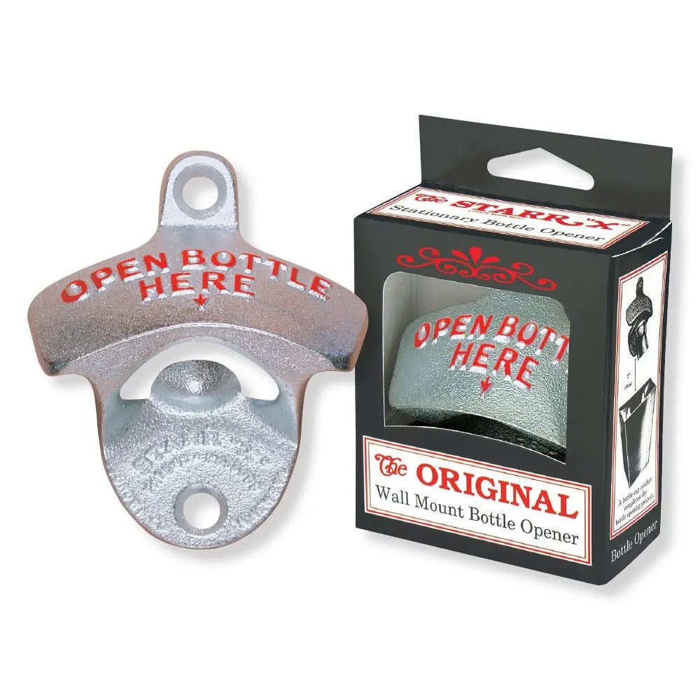 Open Bottle Here Classic STARR X Stationary Bottle Opener - Marmalade Mercantile