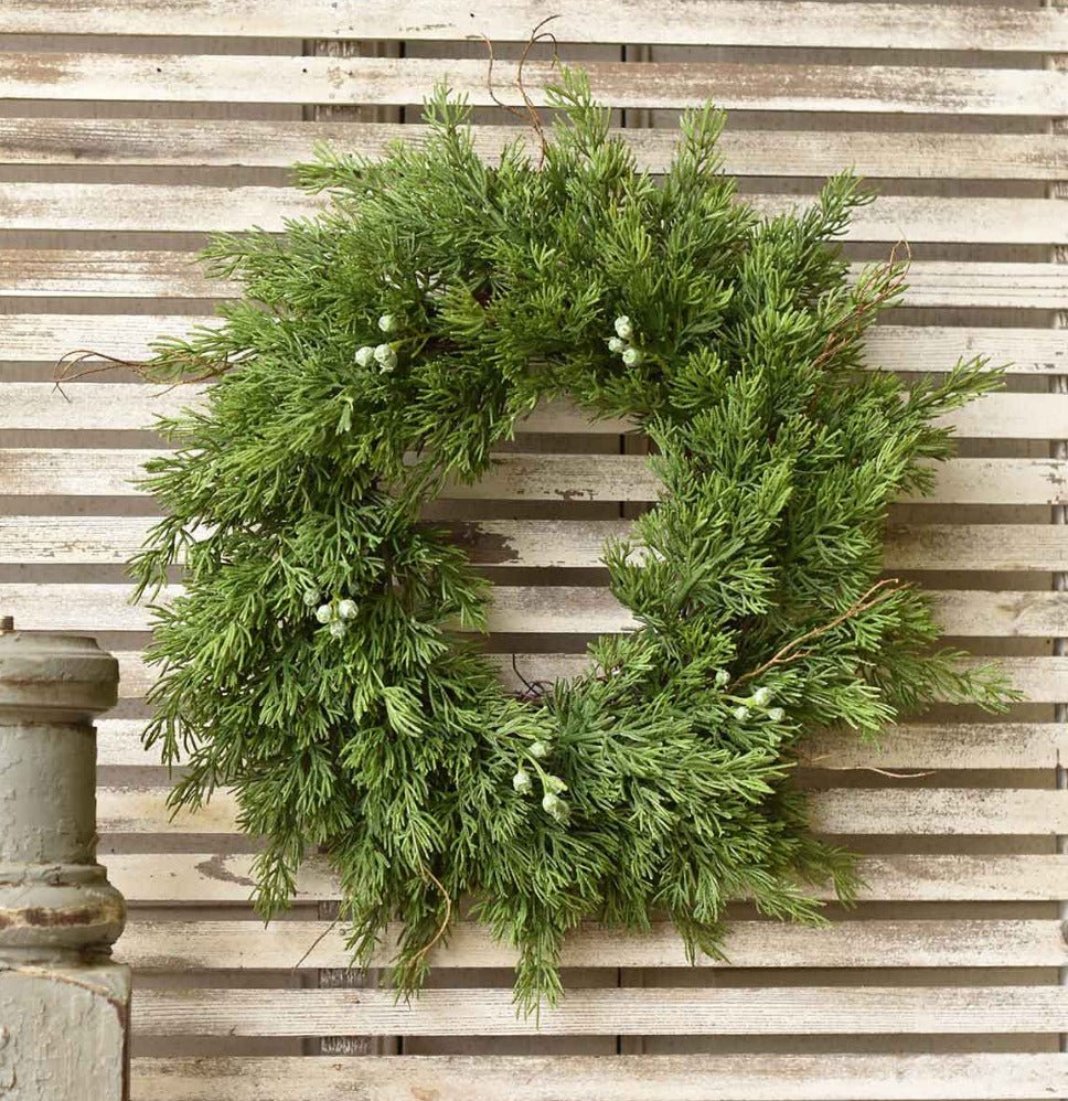Petite Cedar Wreath or Candle Ring - Marmalade Mercantile