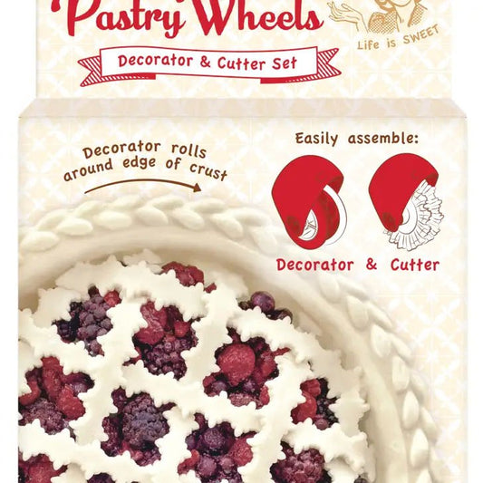 Pie Crust & Pastry Wheels Decorator & Cutter Set - Marmalade Mercantile