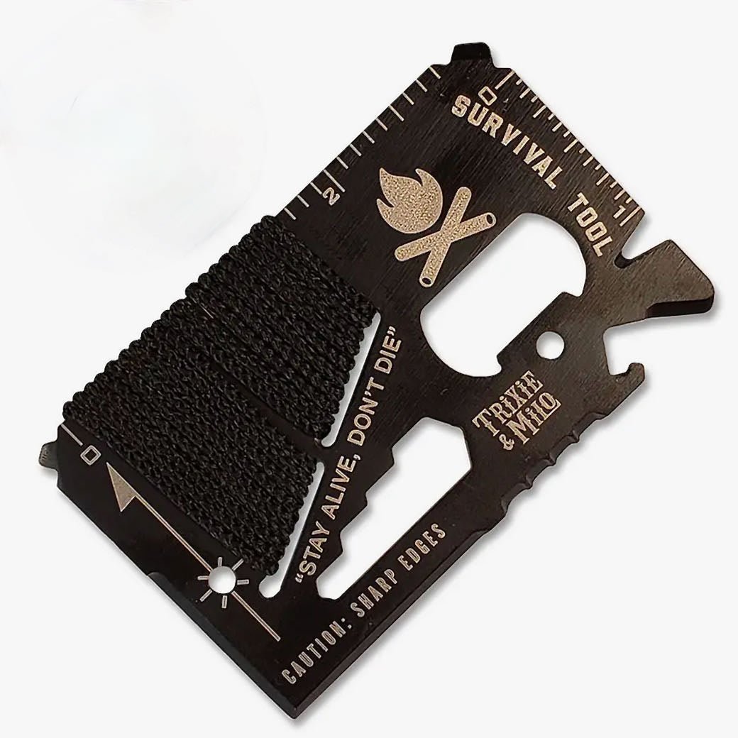 Pocket Survival Multi-Tool for Campers, Hikers, Outdoor Enthusiasts - Marmalade Mercantile