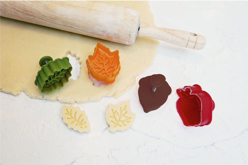 Set of Four Fall-Themed Pie Crust Cutters - Marmalade Mercantile