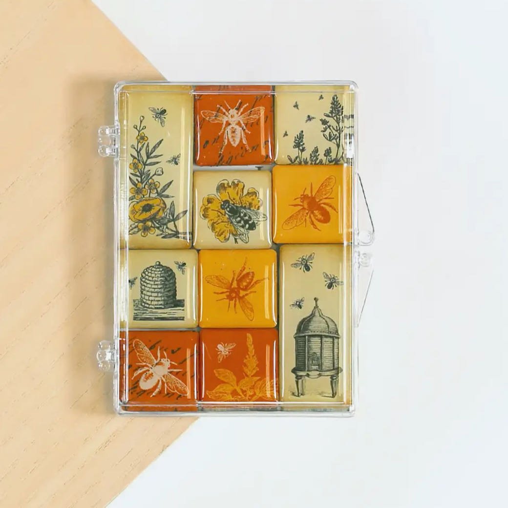 Set of Ten Mighty Magnets Bees & Bee Hives - Marmalade Mercantile