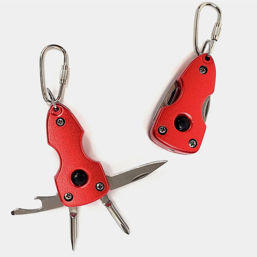 Thinga-Ma-Bob Multi-Tool Key Ring with LED Flash Light - Marmalade Mercantile