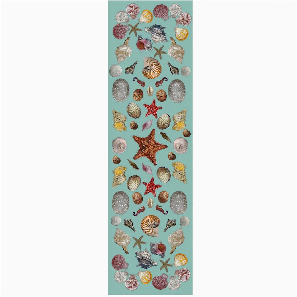 Under the Sea Cotton Seashells Table Runner - Marmalade Mercantile