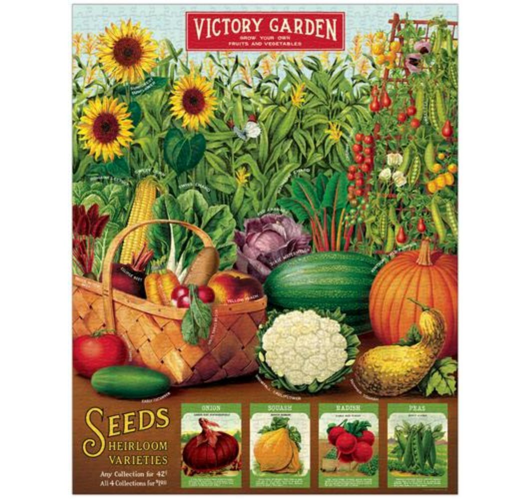 Victory Garden 1000-Piece Jigsaw Puzzle - Marmalade Mercantile