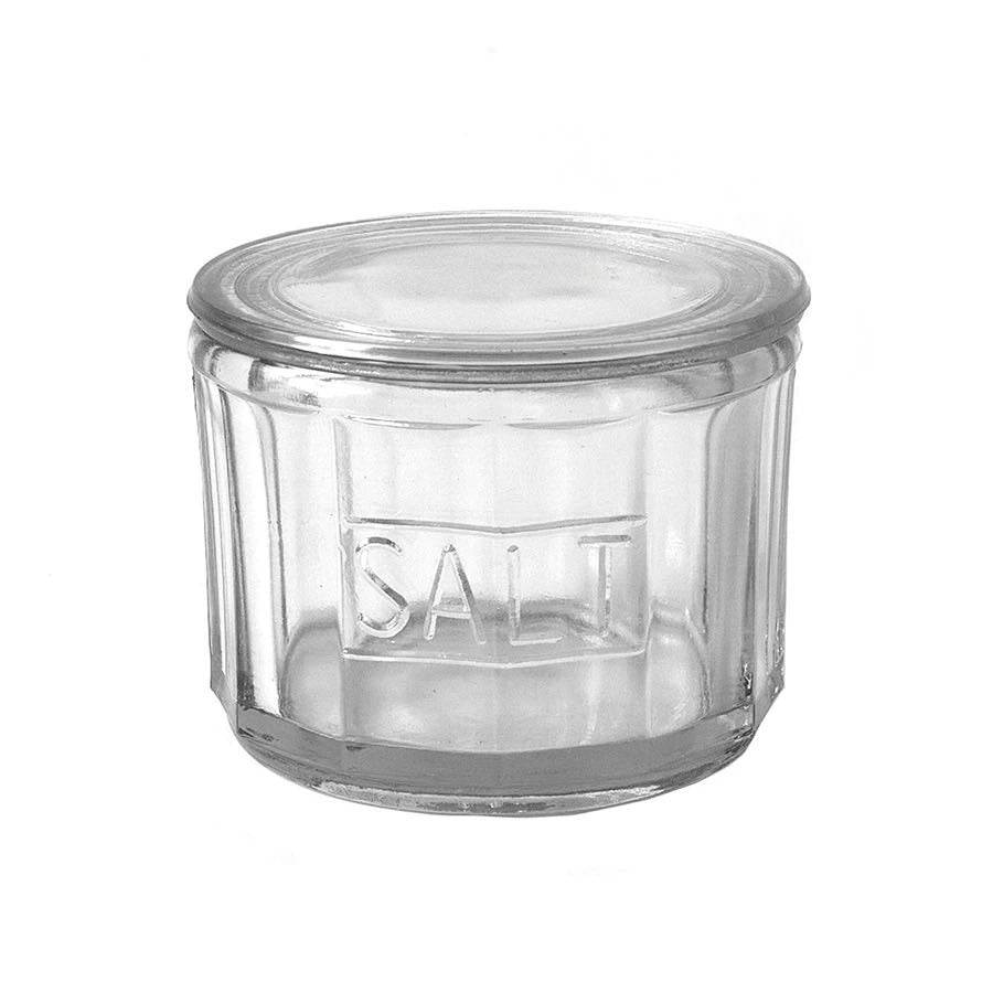Vintage-Style Pressed Glass Salt Cellar - Marmalade Mercantile