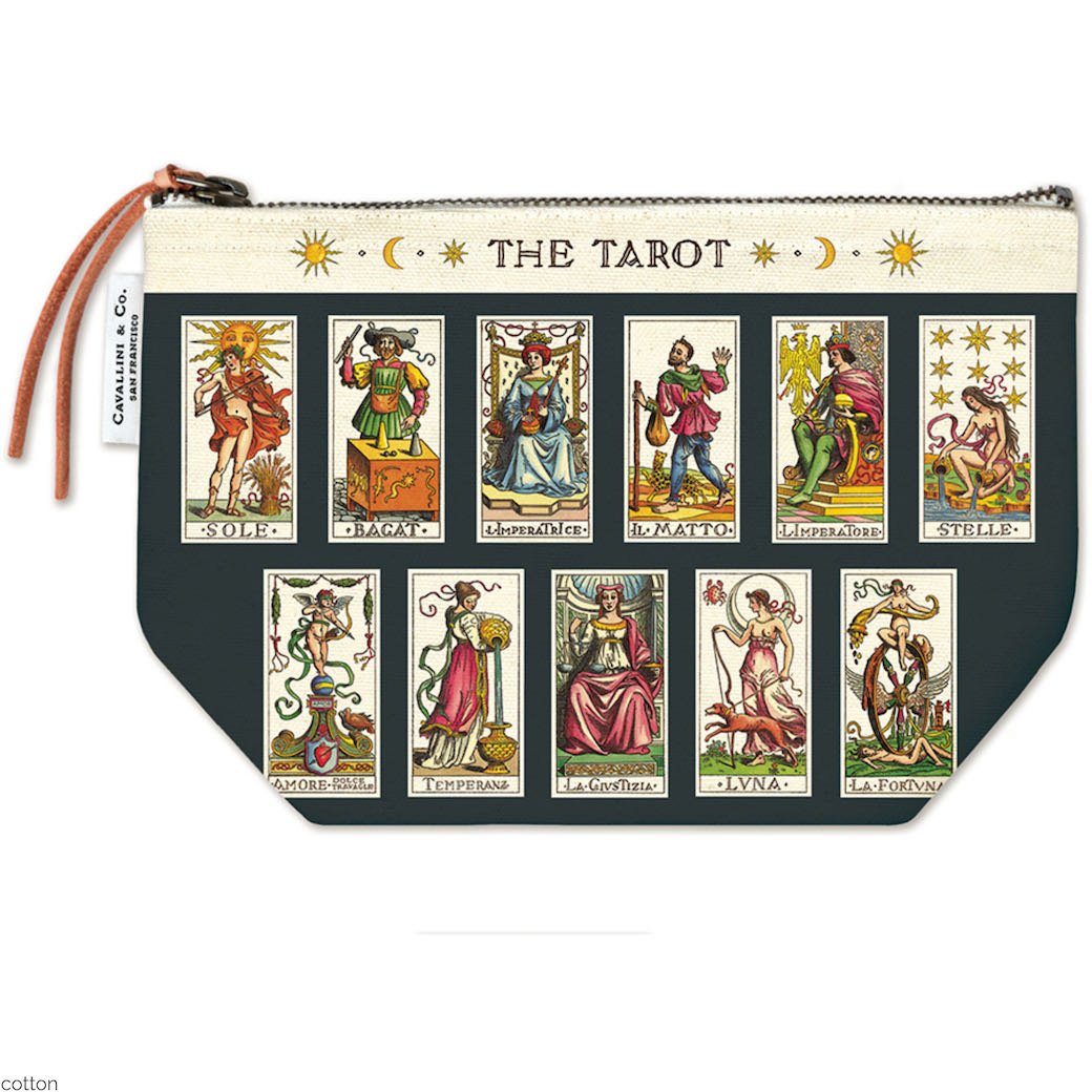 Zippered Pouch The Tarot - Marmalade Mercantile