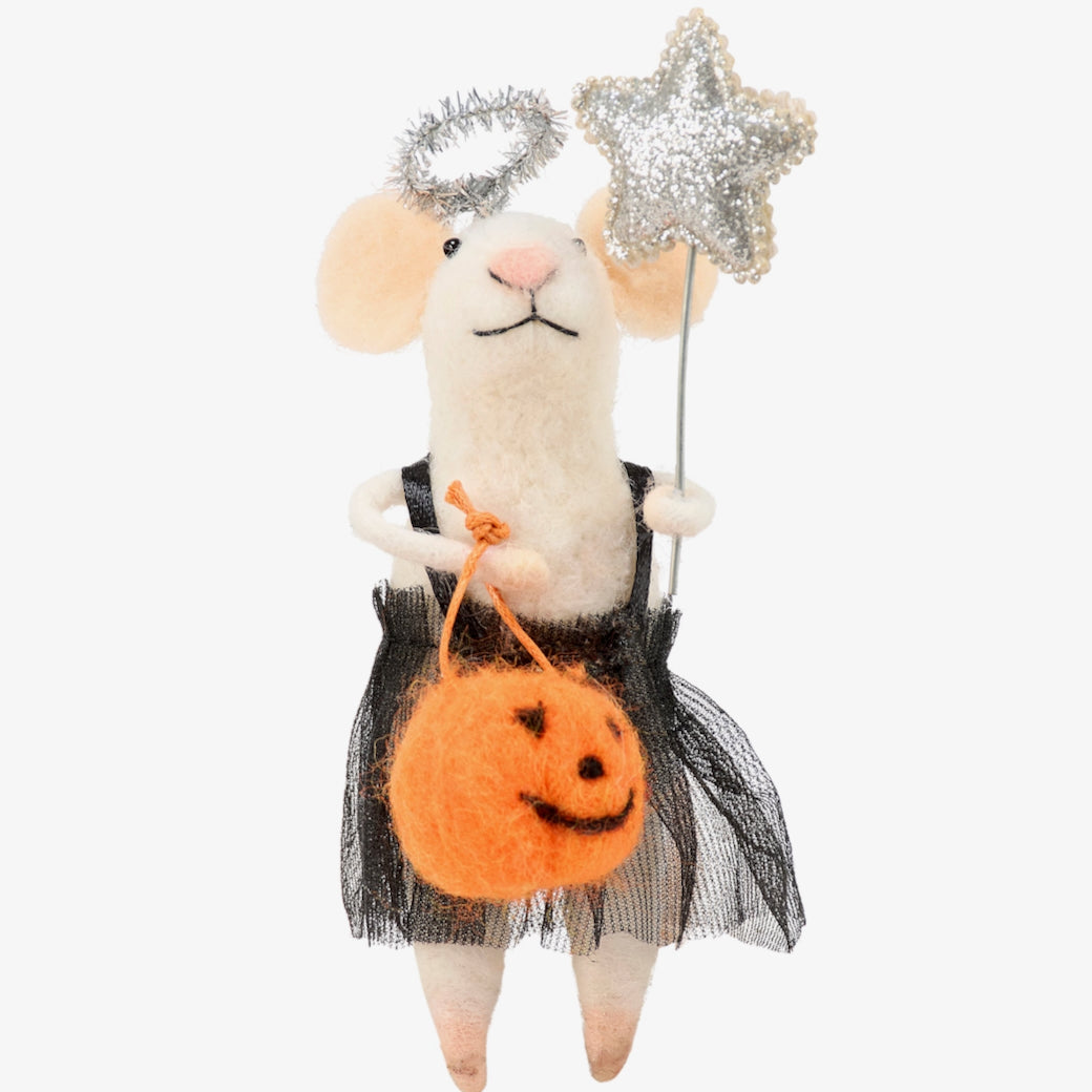 Halloween Angel Mouse Critter