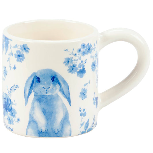 20 oz Springtime Ceramic Mug Floppy Eared Bunny - Marmalade Mercantile