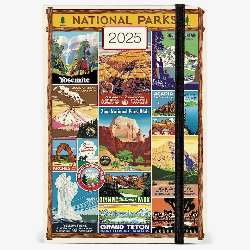 2025 Pocket Planner National Parks - Marmalade Mercantile