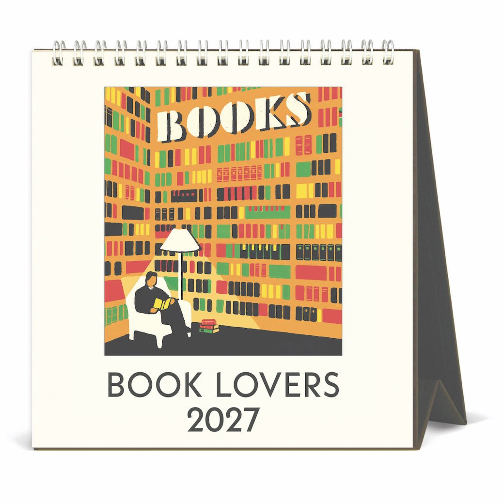 2027 Desk Calendar Book Lovers - Marmalade Mercantile