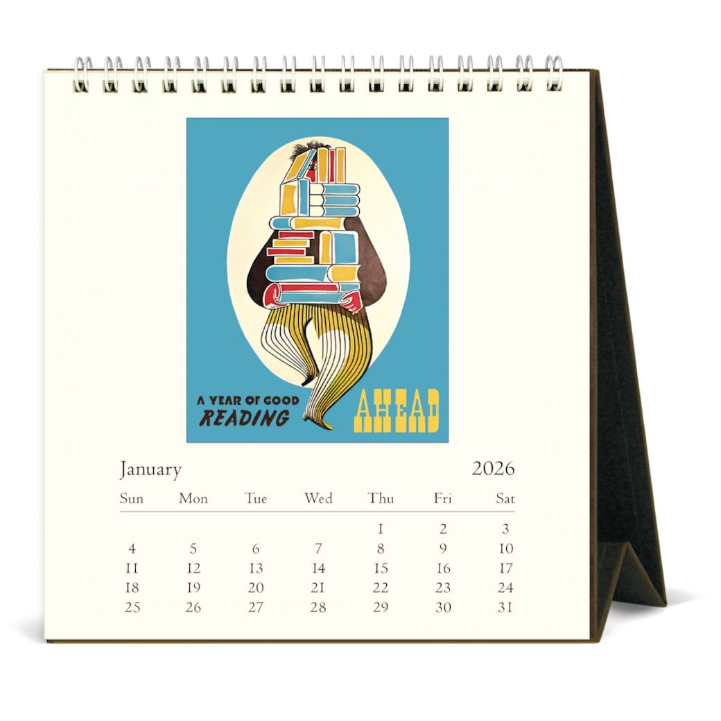 2027 Desk Calendar Book Lovers - Marmalade Mercantile