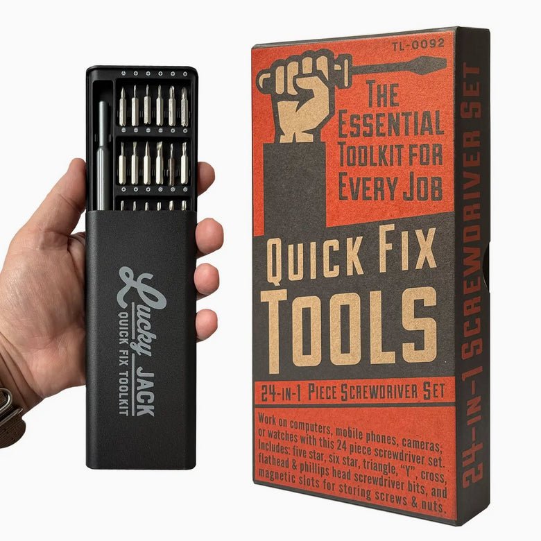 24 - in - 1 Screwdriver Set Quick Fix Tools - Marmalade Mercantile