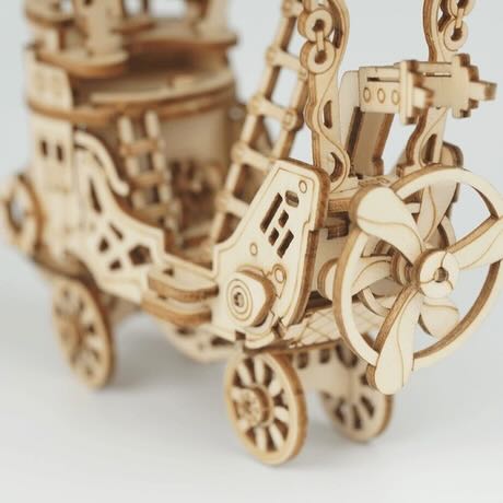 3D Laser Cut Wooden Puzzle Airship - Marmalade Mercantile