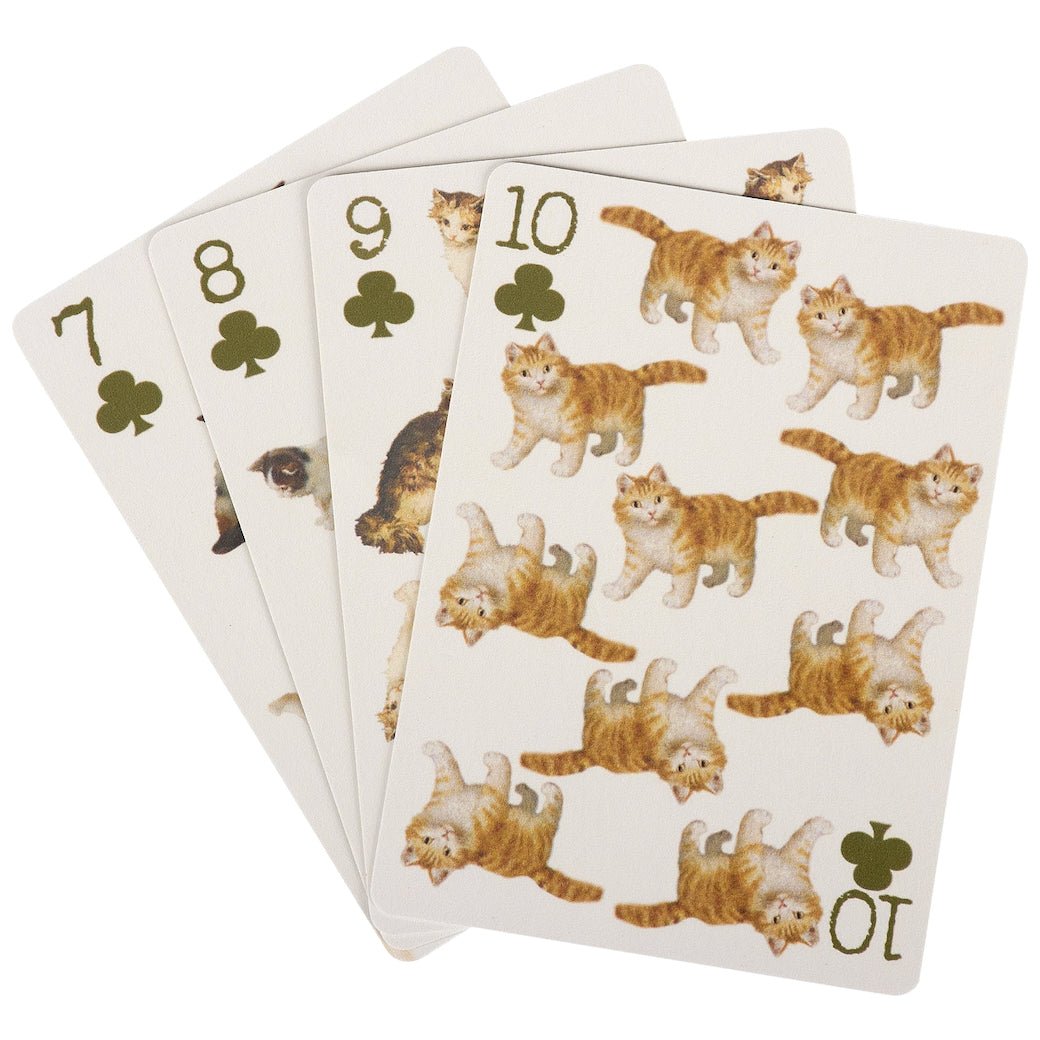 54-Card Deck Playing Cards Vintage-Style Cat Portraits - Marmalade Mercantile