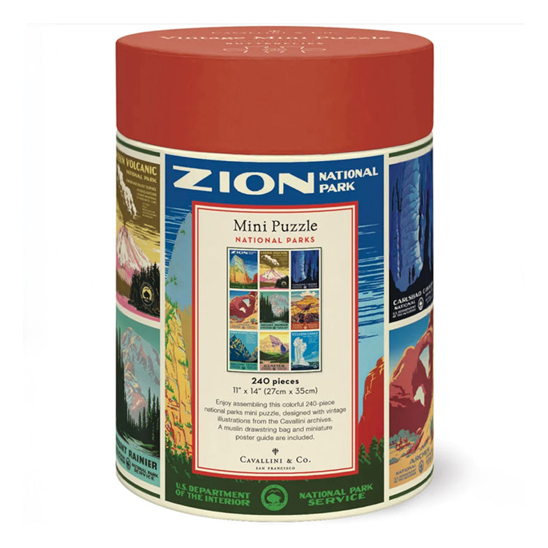 National Parks Mini Jigsaw Puzzle 240 Pieces