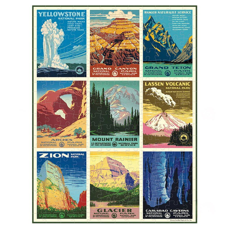 National Parks Mini Jigsaw Puzzle 240 Pieces