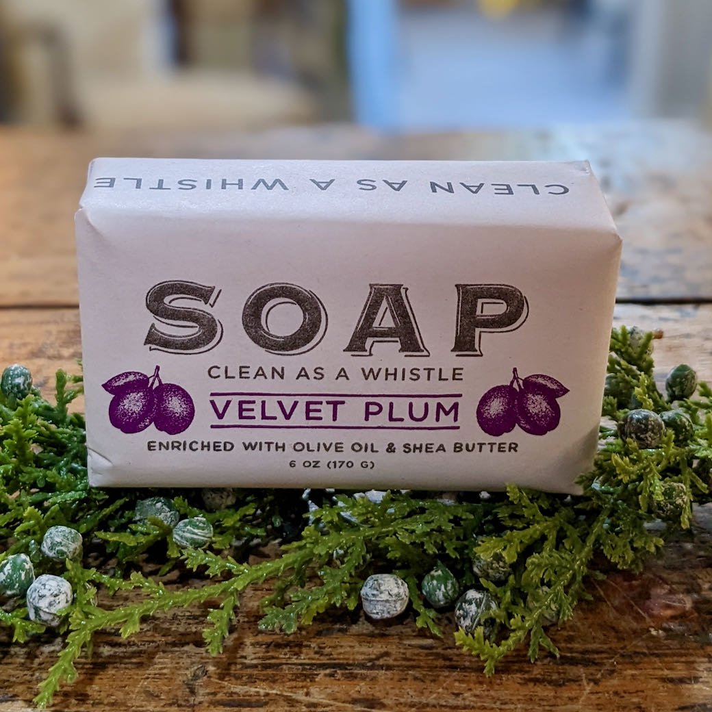 Velvet Plum Scented Shea Butter & Olive Oil Soap