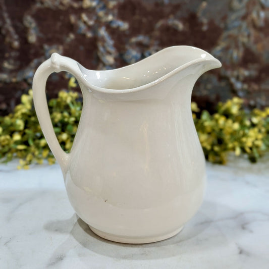 Antique American Ironstone Water Pitcher