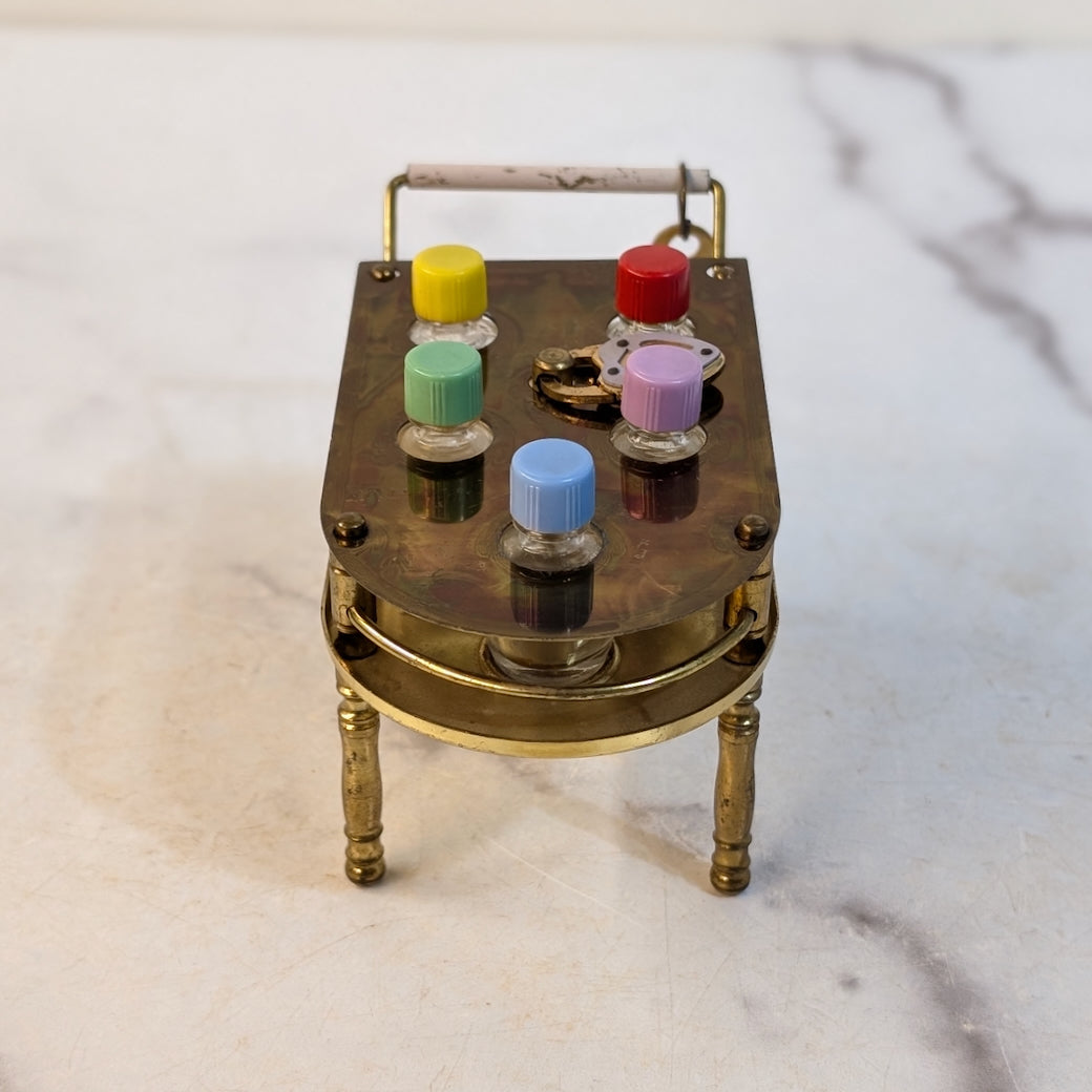 Vintage Karoff “Tea Cart” Perfume Caddy, ca. 1930-40s