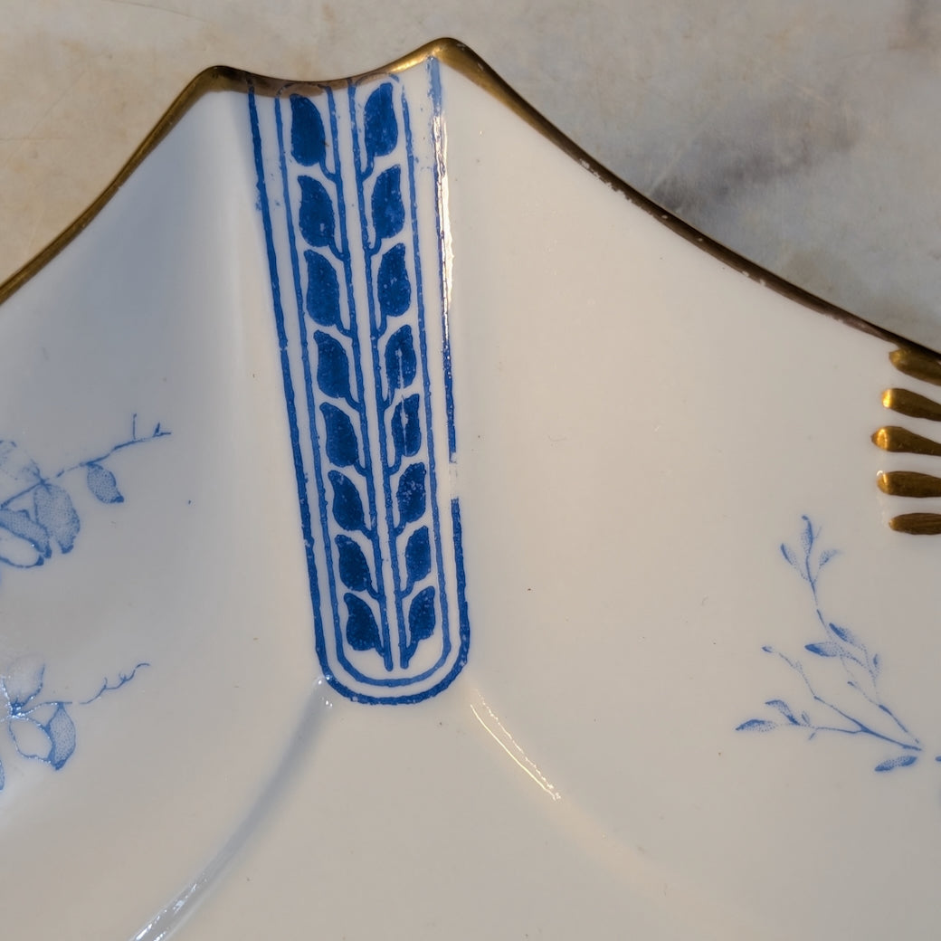 Antique Wedgwood Etruria Platter Bluebird Pattern