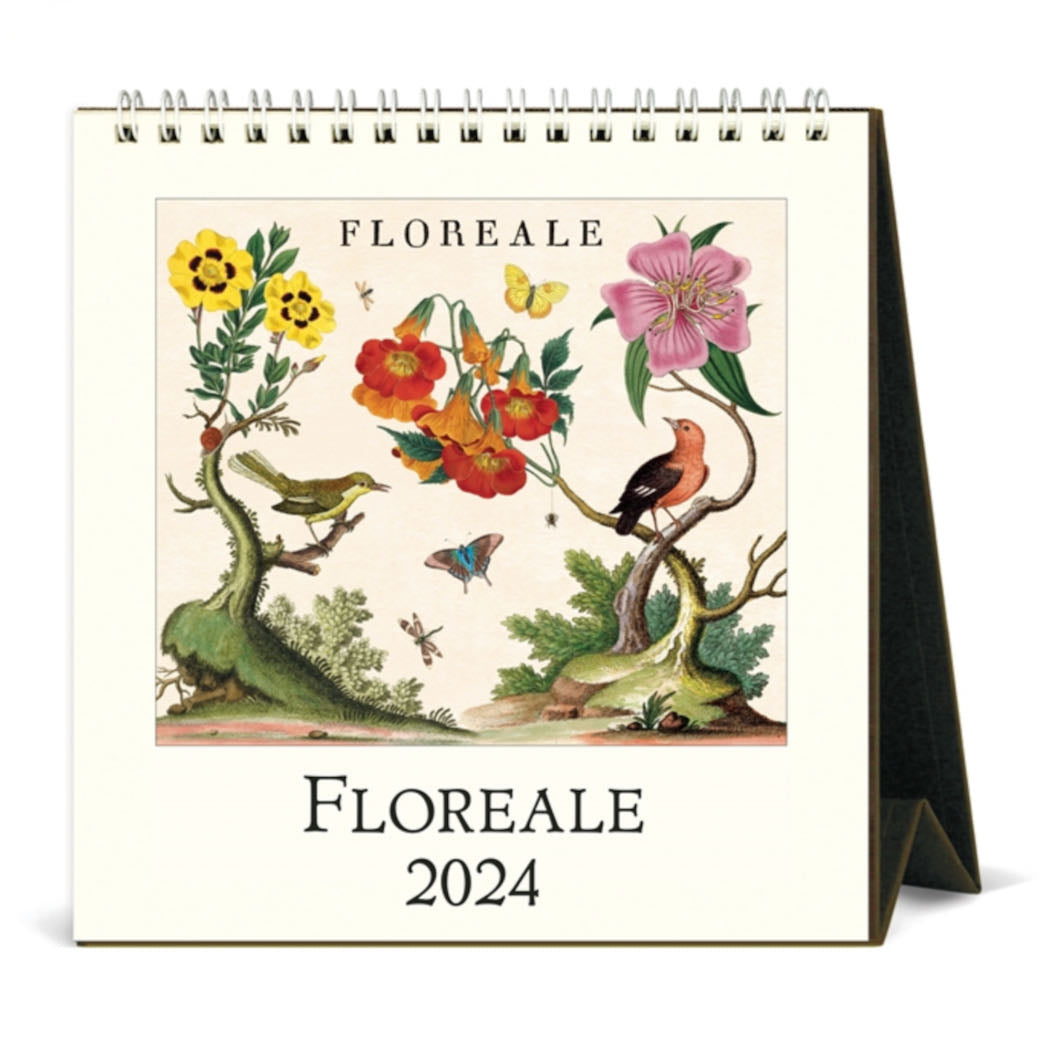 Floreale 2024 Desk Calendar
