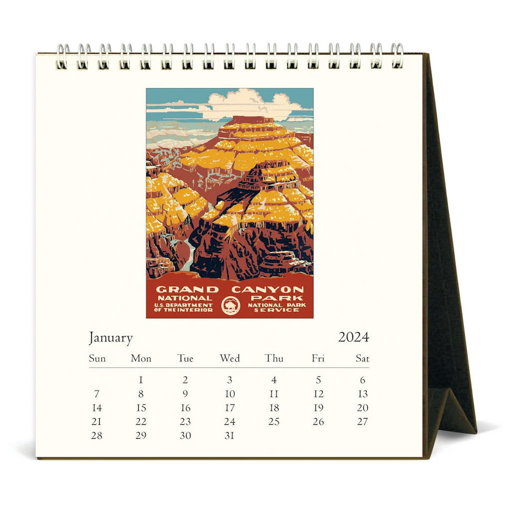 National Parks 2024 Desk Calendar