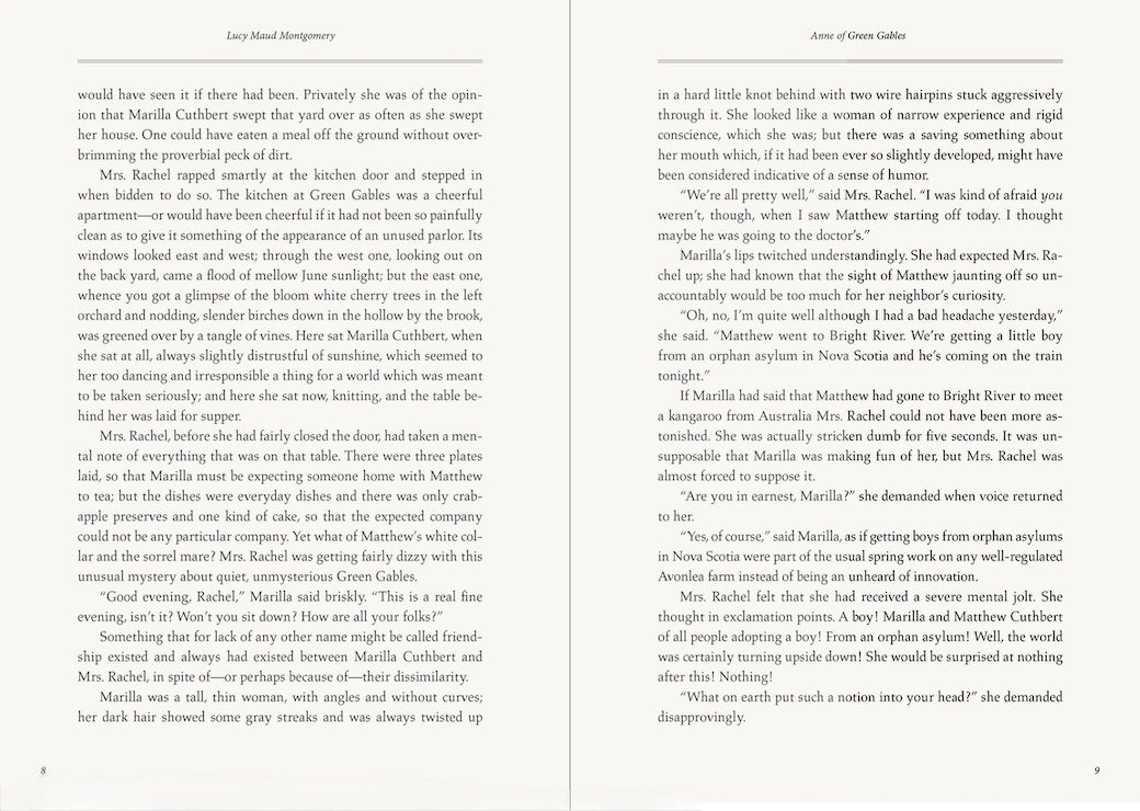 Anne of Green Gables Keepsake Edition